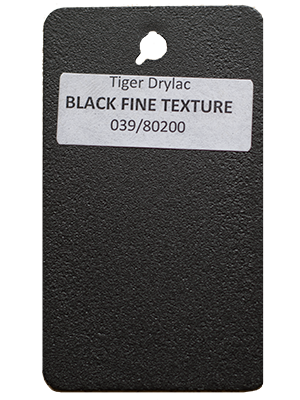 Black Fine Texture Powder Coating