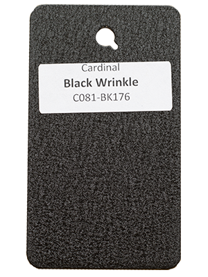 Black Wrinkle Powder Coating Utah