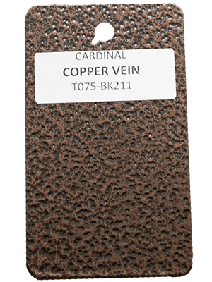 Copper Vein Powder Coating