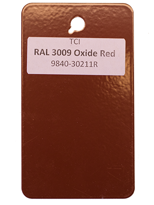 Oxide Red Powder Coating