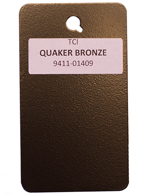 Quaker Bronze Powder Coating