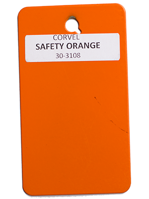 Safety Orange Powder Coating