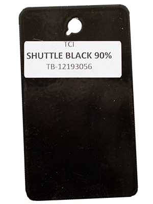 Shuttle Black Powder Coating