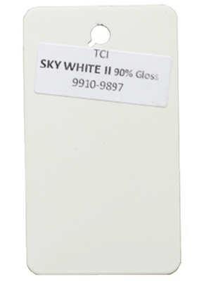 Sky White Powder Coating Color