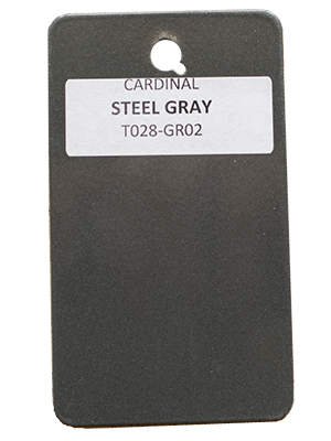 Steel Gray Powder Coating